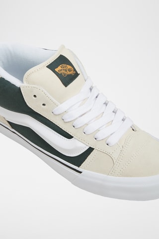 Hoge Leren Sneakers Varsity - Donkergroen