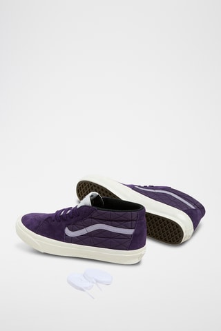 Nubuck Sneakers SK8-Mid Reissue 83 - Paars