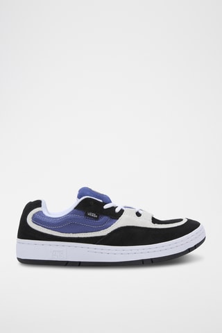Nubuck Sneakers Speed LS - Zwart en Marineblauw