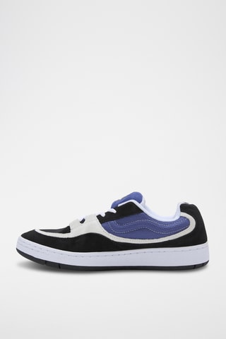 Nubuck Sneakers Speed LS - Zwart en Marineblauw