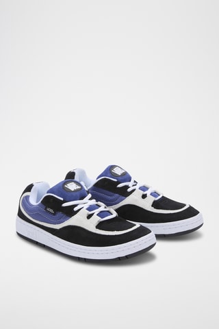 Nubuck Sneakers Speed LS - Zwart en Marineblauw