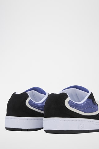 Nubuck Sneakers Speed LS - Zwart en Marineblauw