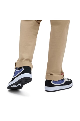 Nubuck Sneakers Speed LS - Zwart en Marineblauw