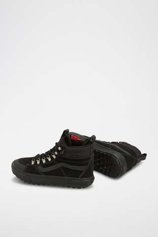 Hoge Leren Sneakers Sk8-Hi DR - Zwart