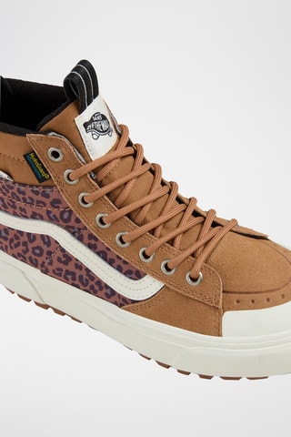 Hoge Leren Sneakers MTE Sk8Hi - Bruin en roze