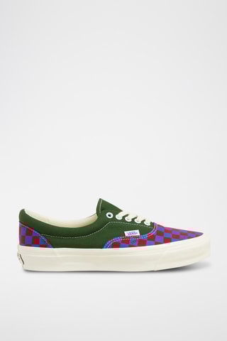 Leren Sneakers LX Era Reissue 95 - Donkergroen en Rood