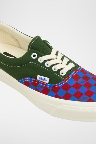 Leren Sneakers LX Era Reissue 95 - Donkergroen en Rood