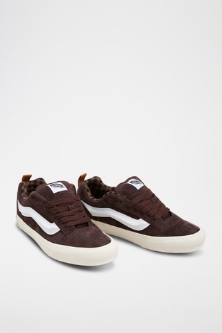 Leren Sneakers Knu Skool PIG- Bordeauxrood