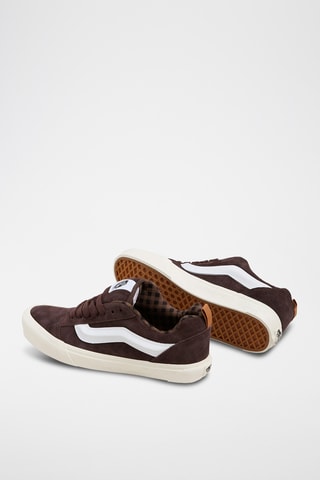 Leren Sneakers Knu Skool PIG- Bordeauxrood