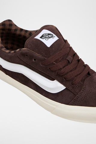 Leren Sneakers Knu Skool PIG- Bordeauxrood
