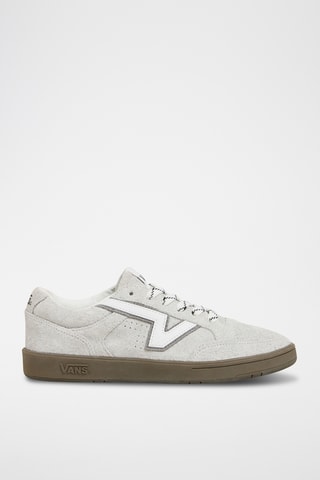 Leren Sneakers Lowland CC Hairy - Lichtgrijs