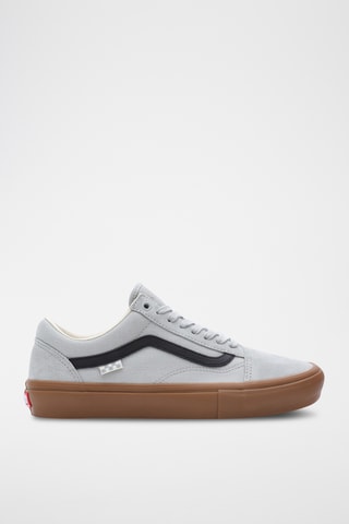 Nubuck Sneakers MN Skare Old Skool - Lichtgrijs 