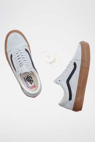 Nubuck Sneakers MN Skare Old Skool - Lichtgrijs 