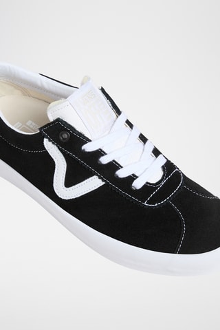 Leren Sneakers Skate Sport - Zwart