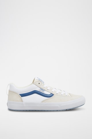 Leren Sneakers Skate Lizzie Low - Wit