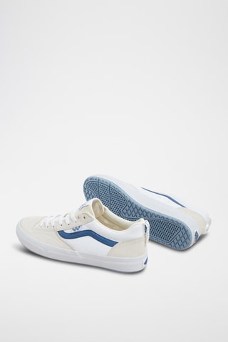 Leren Sneakers Skate Lizzie Low - Wit