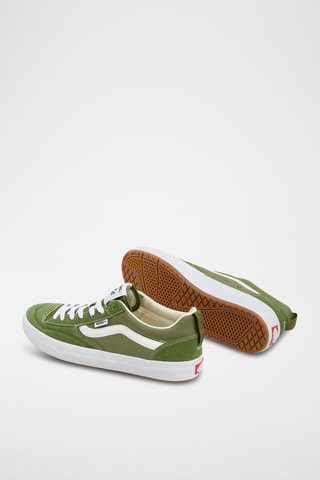 Nubuck Sneakers Skate Lizzie Low - Groen