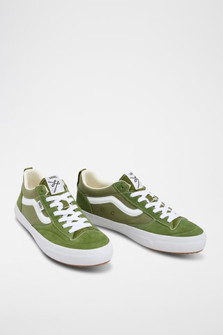 Nubuck Sneakers Skate Lizzie Low - Groen