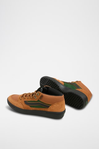 Nubuck Sneakers Skate Zahba Mid - Camel