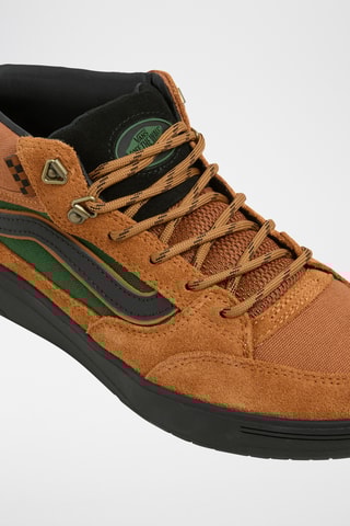 Nubuck Sneakers Skate Zahba Mid - Camel