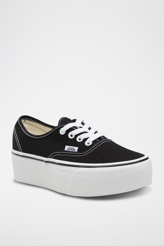 Platform Sneakers Authentic Stackform - Zwart