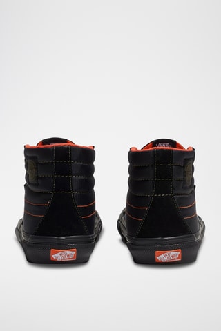 Hoge Nubuck Sneakers Skare Sk8 - Zwart
