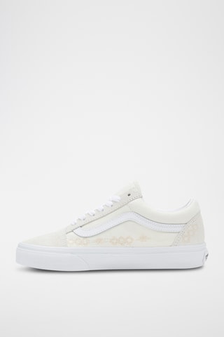 Baskets en cuir UA Old Skool - Ecru