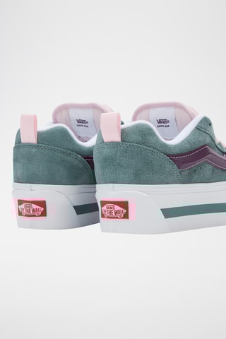 Leren Sneakers Knu Stack - Donkergroen