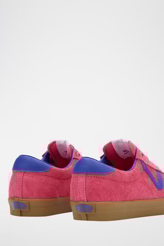 Nubuck Sneakers Bamb - Roze en paars