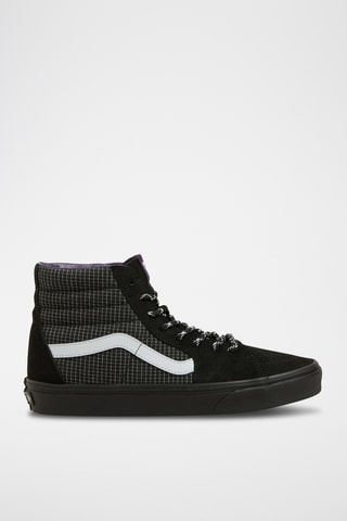 Hoge Leren Sneakers - Sk8Hi - Zwart en wit