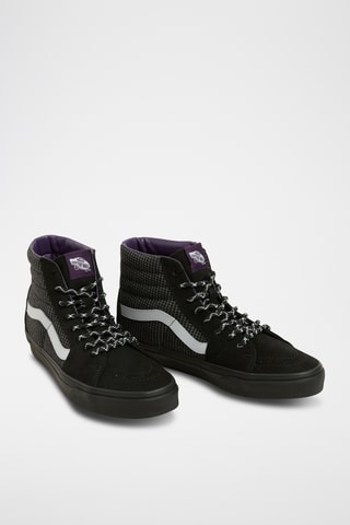 Hoge Leren Sneakers - Sk8Hi - Zwart en wit
