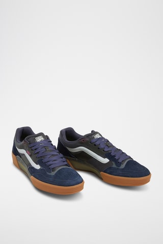 Nubuck Sneakers Skate AVE 2,0 - Marineblauw