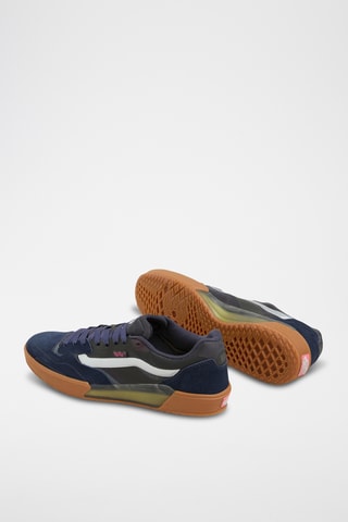 Nubuck Sneakers Skate AVE 2,0 - Marineblauw