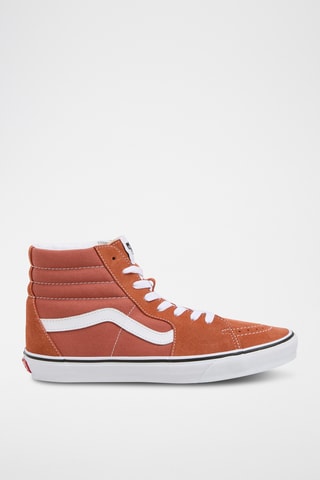Hoge Nubuck Sneakers Sk8-Hi - Donkeroranje