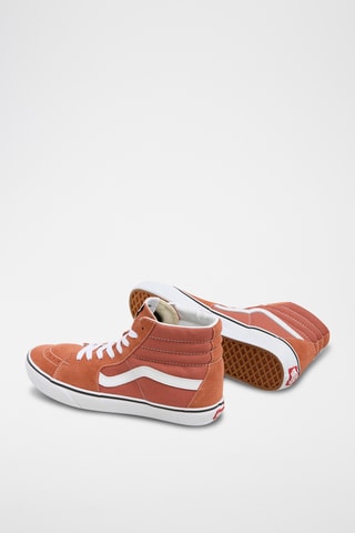 Hoge Nubuck Sneakers Sk8-Hi - Donkeroranje