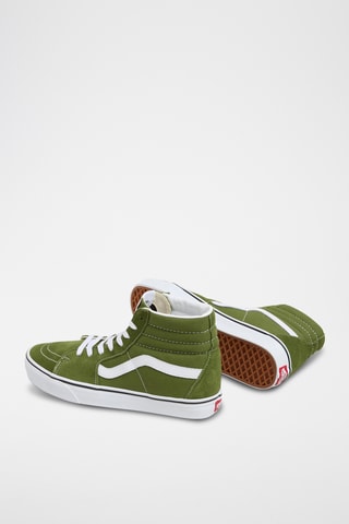 Hoge Nubuck Sneakers Sk8-Hi - Groen