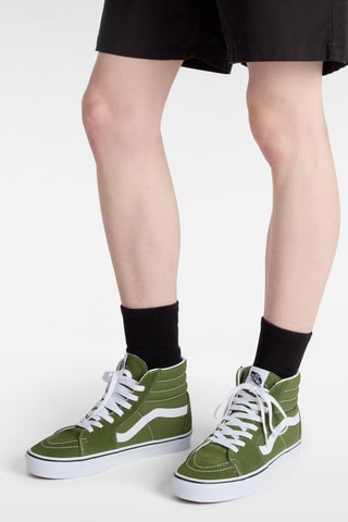Hoge Nubuck Sneakers Sk8-Hi - Groen
