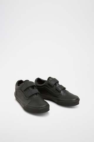 Leren Sneakers Old Skool V - Zwart