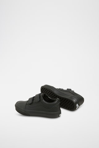 Leren Sneakers Old Skool V - Zwart