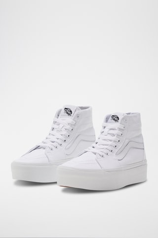 Hoge Platform Sneakers SK8-Hi Tapered Stackform - Wit