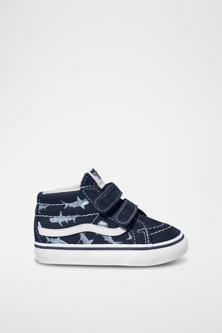 Leren Hoge Sneakers SK8 - Blauw 