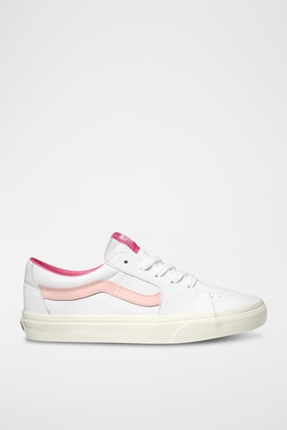 Leren Sneakers SK8-Low - Wit