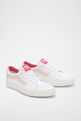 Leren Sneakers SK8-Low - Wit