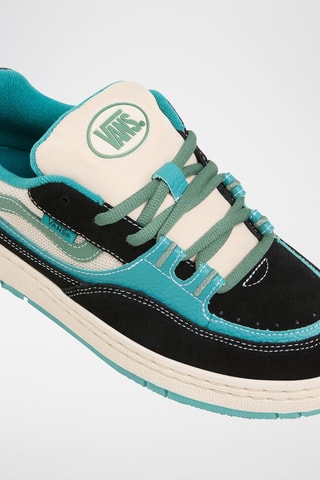 Nubuck Sneakers - Zwart en Wit