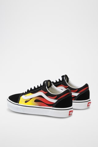Baskets en nubuck UA Old Skool - Noir
