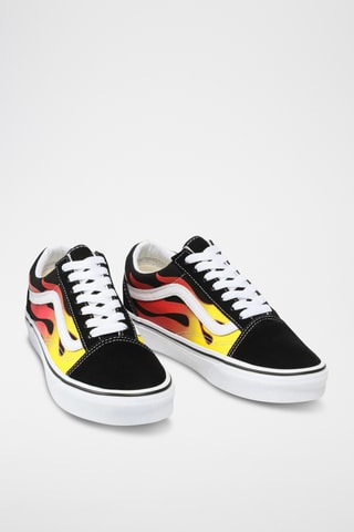 Baskets en nubuck UA Old Skool - Noir