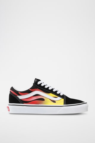 Baskets en nubuck UA Old Skool - Noir