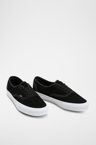 Nubuck Sneakers Authentic - Zwart