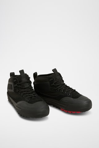 Hoge Nubuck Sneakers Mte Half Cab - Zwart