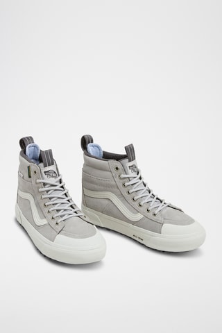 Hoge Leren Sneakers MTE Sk8-Hi - Lichtgrijs